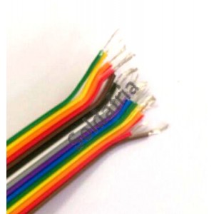 Flat Cable 15 Vias Colorido 26 AWG (Metro)